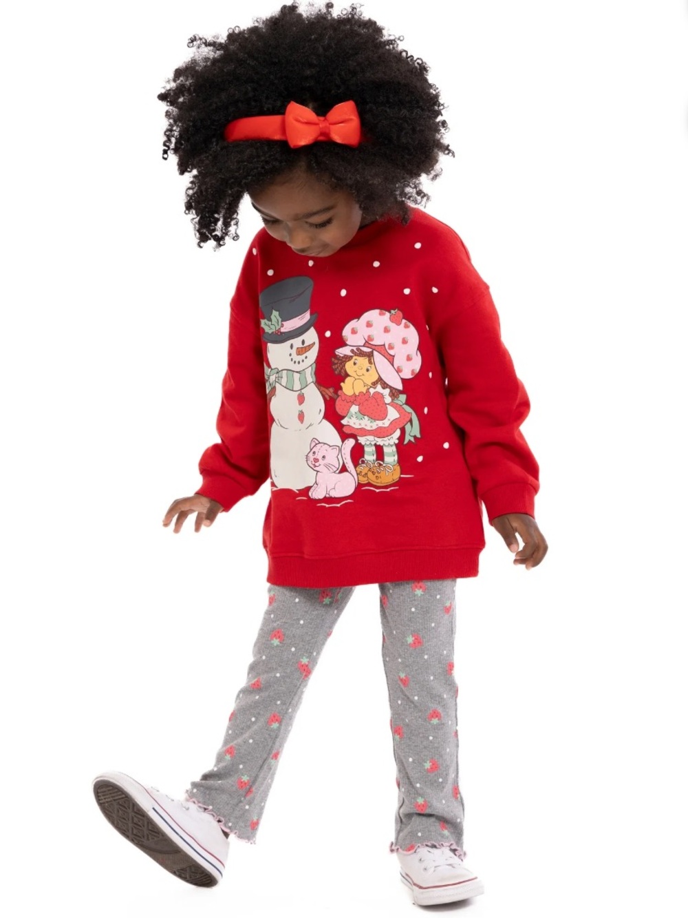 NEW 2Pc 5T Girls Strawberry Shortcake Winter Outfit
